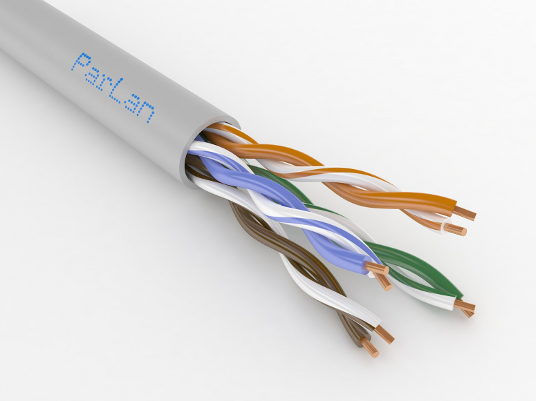 ParLan U/UTP Cat5e 8х2х0,52 PVC (бухта 500м) кабель Паритет