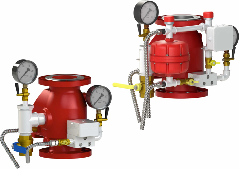 Узел управления спринклерный водозаполненный УУ-С150/1.6В-ВФ.04 исп.01 "Прямоточный-150" с камерой з