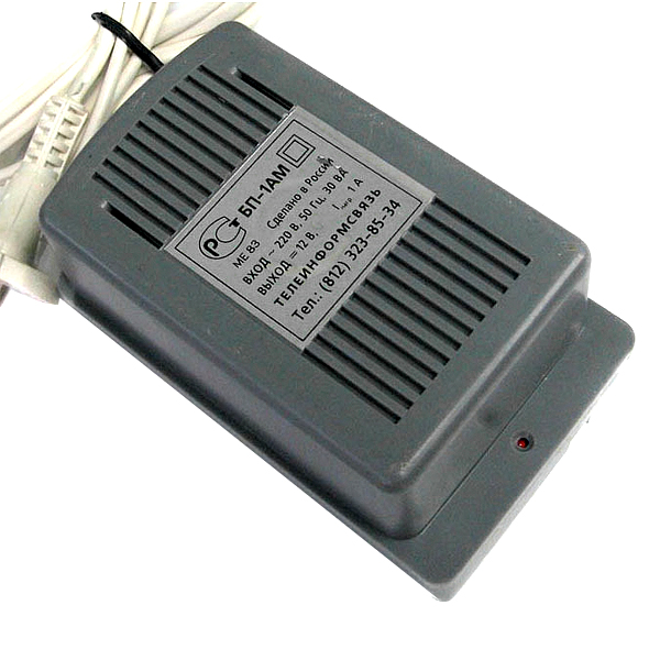 БП-1А-М, источник питания 12В, 1А DC