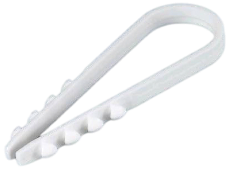 Дюбель-хомут 19/25мм , белый HARTER UW (уп 100шт)