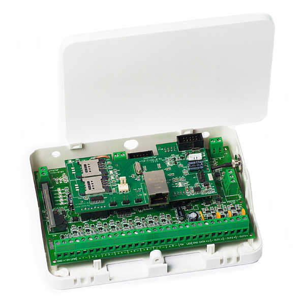 Контакт GSM-16 охранно- пожарная панель (плата), GSM900/1800 МГц, 12В