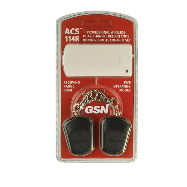 Радиолиния ACS-114R  приемник 2-кан. с 2 брелками, дальность 500м (12В)