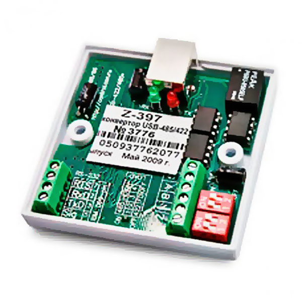 Конвертер Z-397 USB/485 (422) с гальванической развязкой