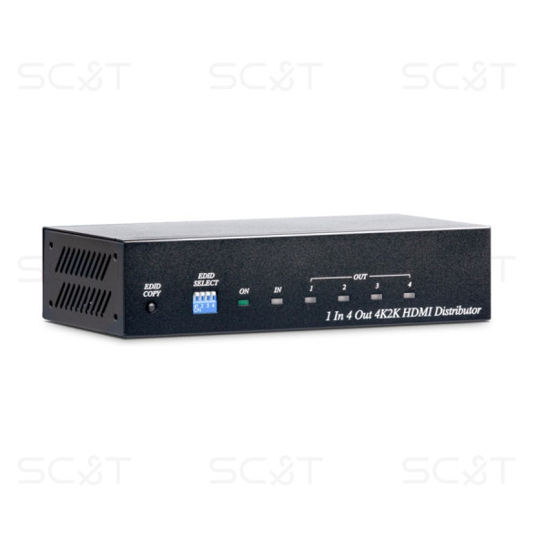 HD04-4K6G SC&T Разветвитель сигнала HDMI (1 вход/4 выхода)