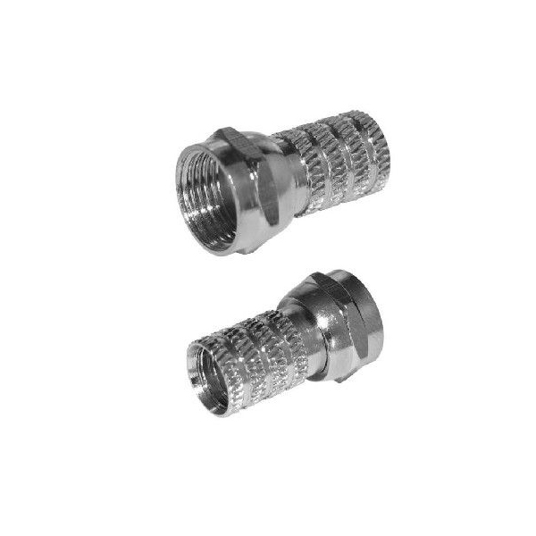 Разъем F-гайка RG-6   (медь)  (F113-55)  накрутка 51796 FD 05-4003 Р