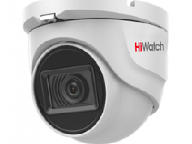 Видеокамера HiWatch TVI DS-T203A бюджетная (2.8 mm) 2Mp, dome ball (микрофон AoC) HD-TVI/AHD/CVI/CVBS