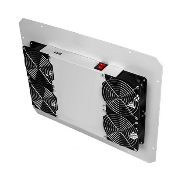 TLK-FAN4-GY Вентиляторный блок TLK для напольных шкафов серий TFR-R (глубиной более 600 мм), TFA, 4