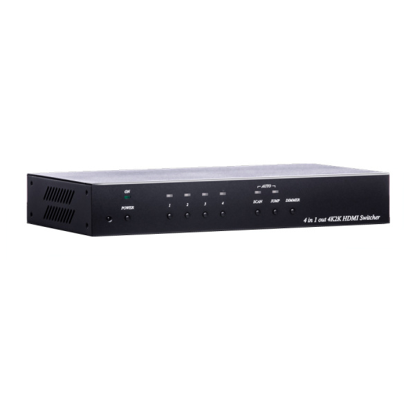 HS04-4K6G SC&T Коммутатор сигнала HDMI (4 входа /1 выход) c поддержкой HDMI 2.0, HDCP 1.4/2.2
