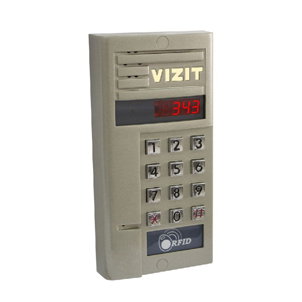 Блок вызова VIZIT БВД-343FCPL видео, накладной, MF