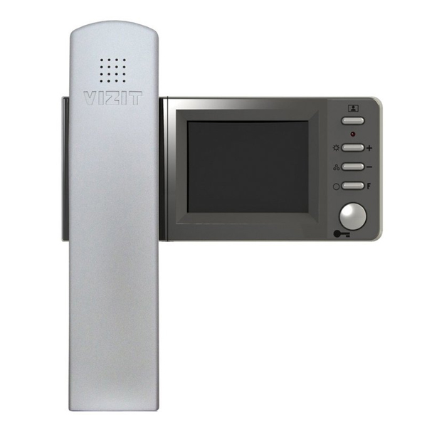 Монитор VIZIT-M428C (тёмно-серый/серебристый) без БП