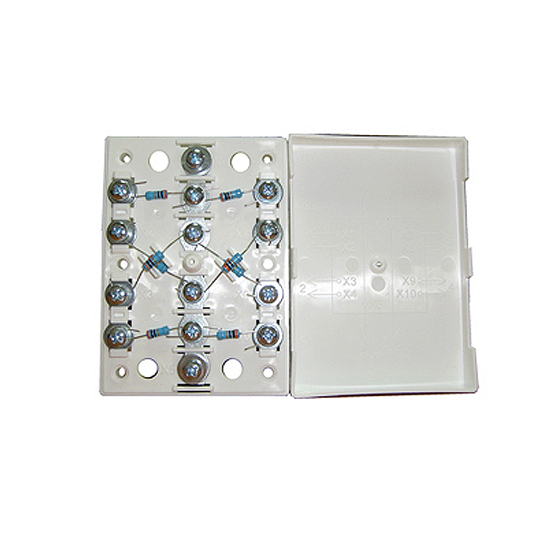 КРА-4 коробка распред. абонентская на 4 абонента (300 Ом)