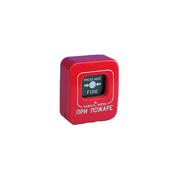 ИОПР 513/101-1 "При пожаре" (ИПР-Кск) красный С КРЫШКОЙ