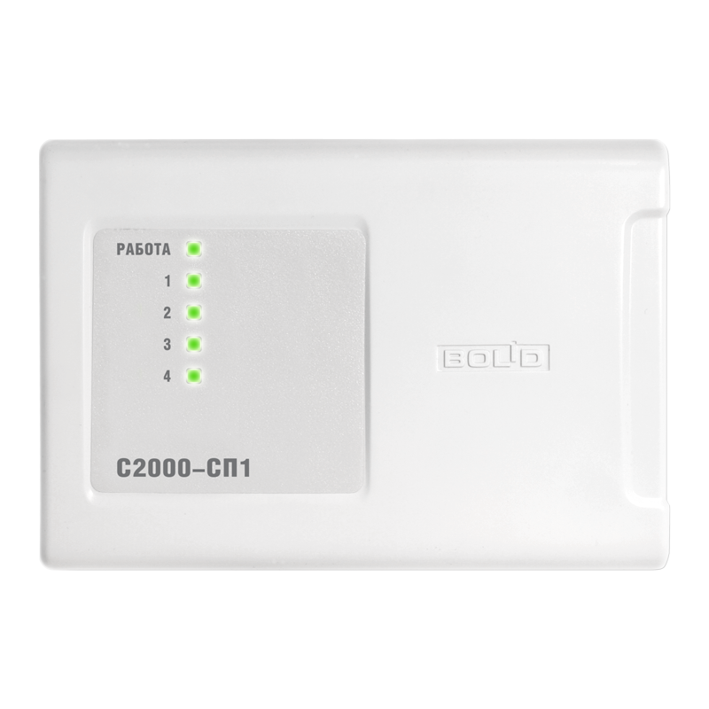 С2000 СП1 исп.01 Релейный блок - 4 исполнительных реле с переключаемыми контактами (40 шт/уп.)