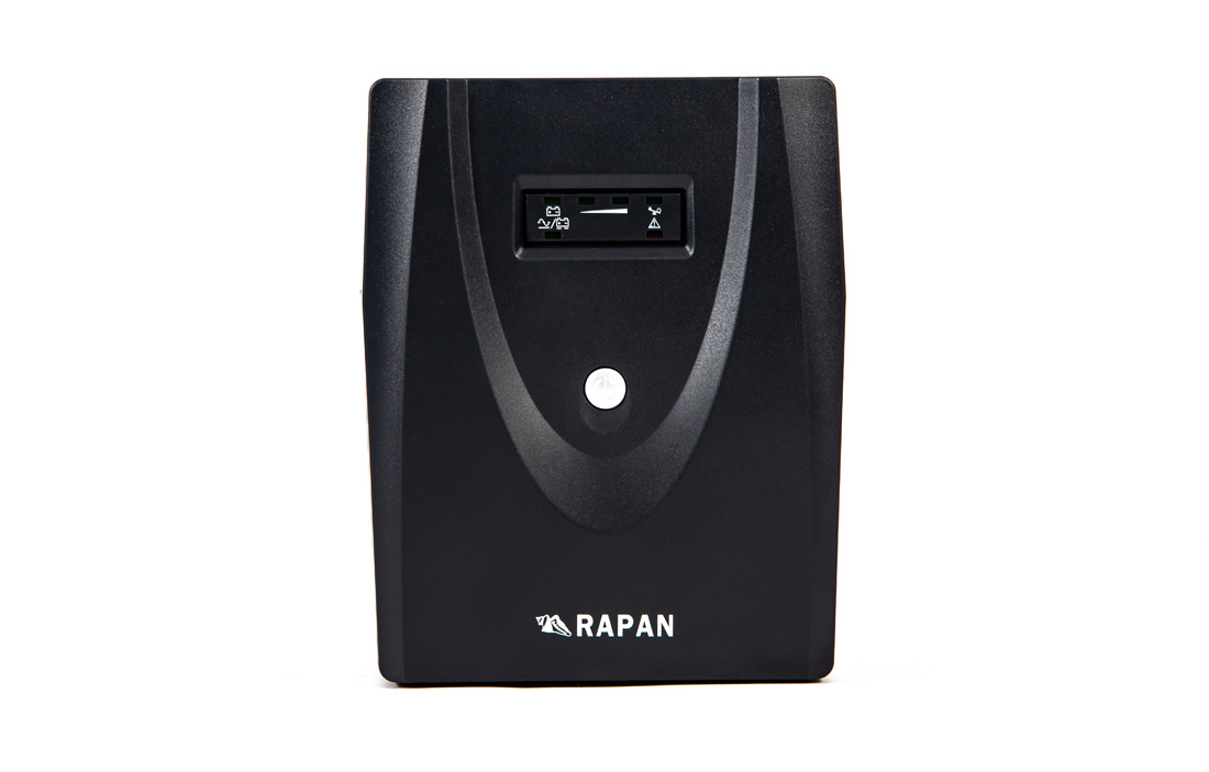 RAPAN-UPS 2000 источник питания 220В 2000ВА/1200Вт меандр АКБ 2х7Ач интерактивный