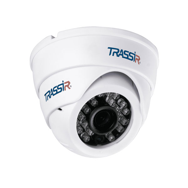 Видеокамера Trassir IP TR-D8111IR2W (2.8mm)  1.3Mp, dome wi-fi (ПО TRASSIR приобретается отдельно)