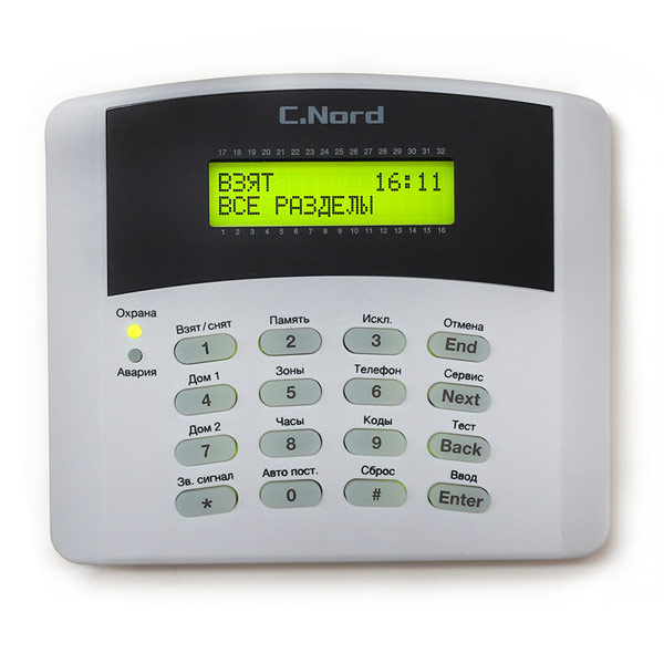 К-16 LCD клавиатура с дисплеем